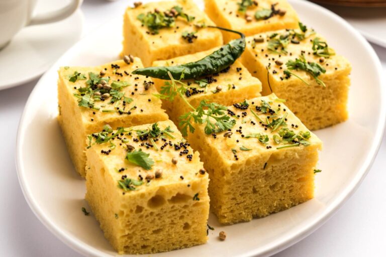 evening snacks gujarati dhokla recipe