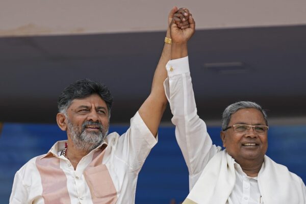 power sharing breakfast meeting at dk shivakumar house