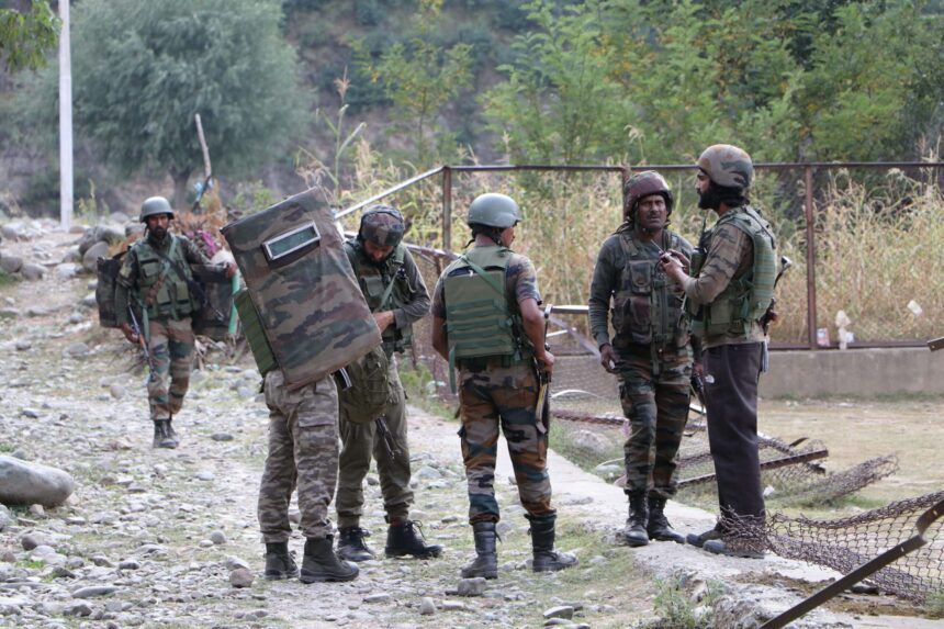 Encounter Underway Between Security Forces, Terrorists In Jammu and kashmir