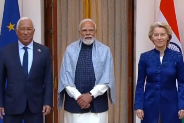 European Commission President meets narendra modi