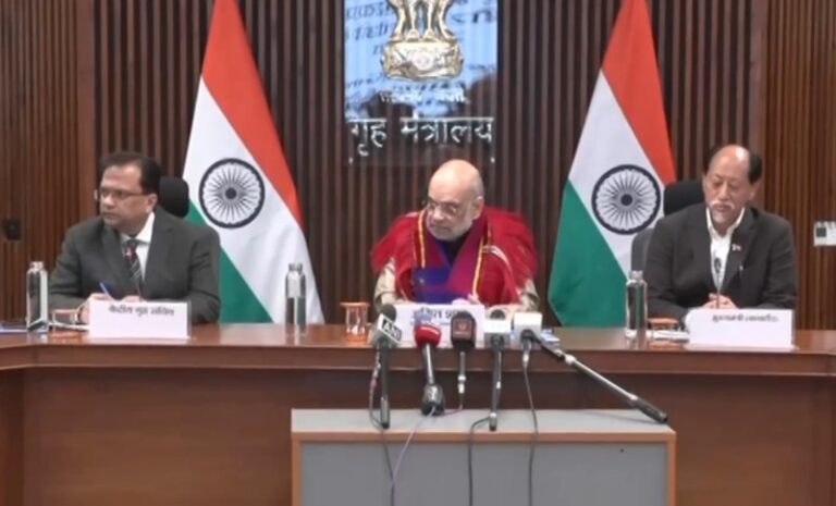 Centre Nagaland Ink Pact signed