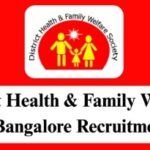 DHFWS Bangalore Vacancy Notification