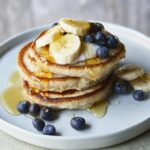 Eggless banana pancake recipe