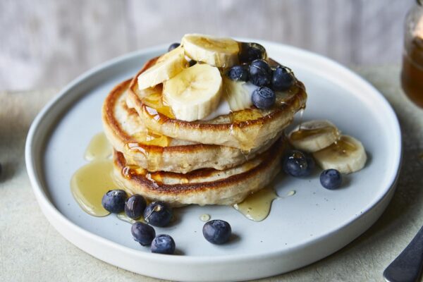 Eggless banana pancake recipe