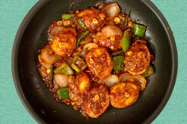 Evening snacks Egg Manchurian recipe