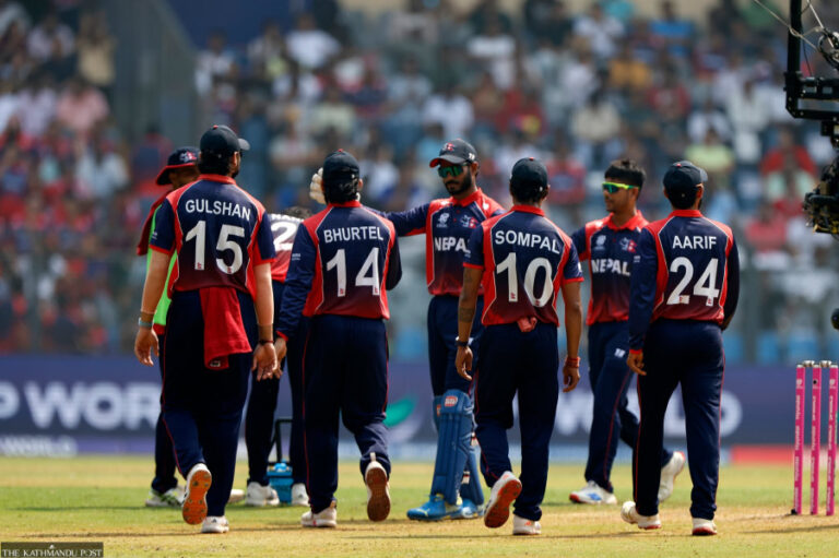 Nepal eliminated after third defeat in T20 World Cup