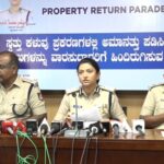 Theft crime Mysuru police returned lost items to people