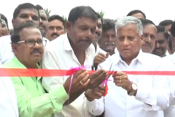 V Somanna inaugurated railway bridge
