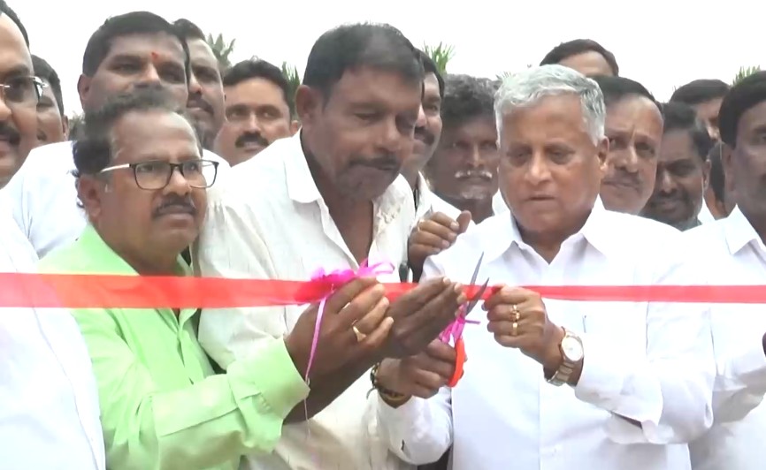 V Somanna inaugurated railway bridge