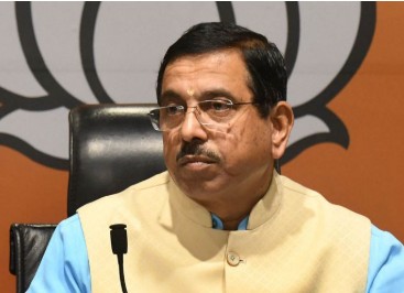 pralhad joshi post on Karnataka government using ballot paper