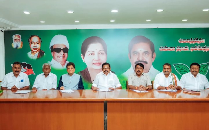 Tamilnadu election nda and aidmk seat division finalized