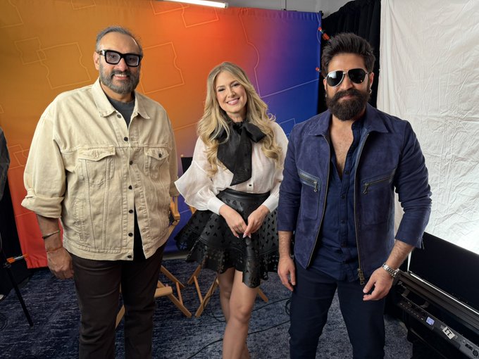 Yash promoted ramayana film in international event