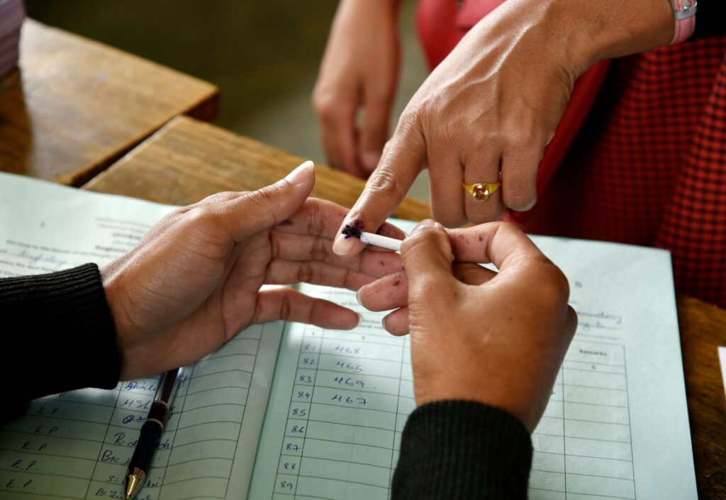 davangere and bagalkote by election voting percentage information