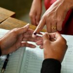 davangere and bagalkote by election voting percentage information