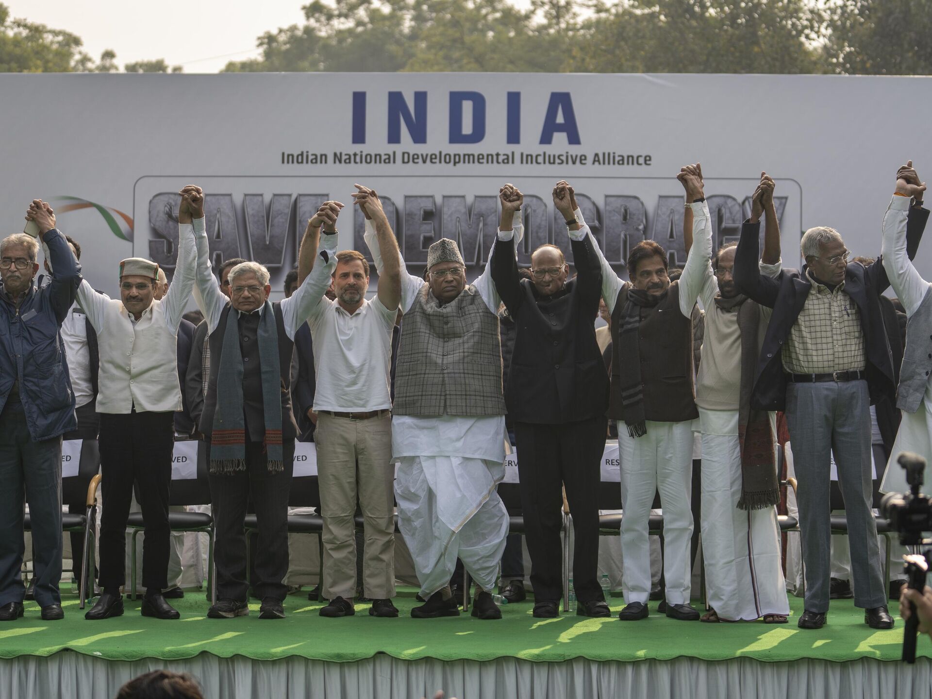 INDIA Bloc opposing women reservation bill