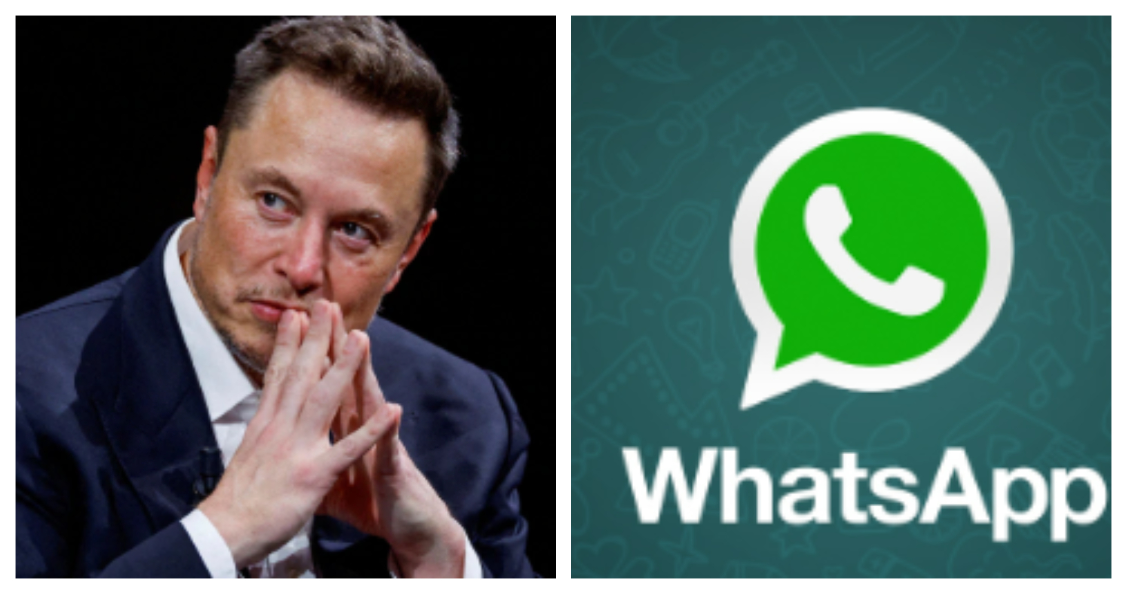 Elon Musk says he cant trust whatsapp