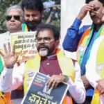 BJP angry on congress government giving permission to hijab in schools and college