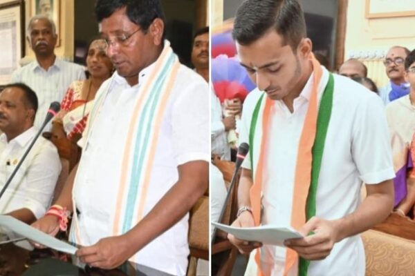 State Politics samarth mallikarjun and umesh meti took oath