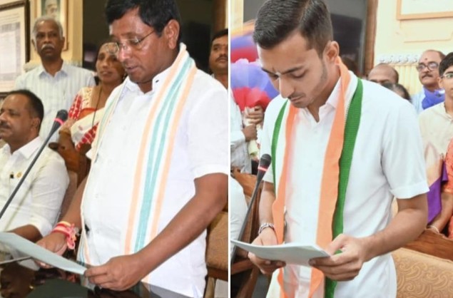 State Politics samarth mallikarjun and umesh meti took oath