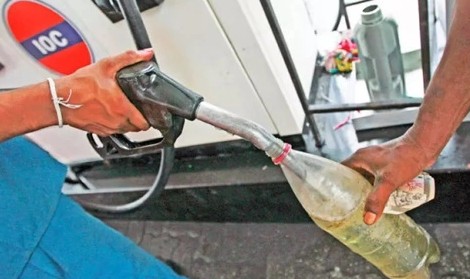 Ban on bottle supply of petrol and diesel in state