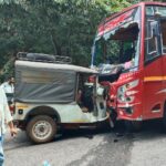 Crime deadly road mishap near kolluru temple 2 people lost life 8 injured