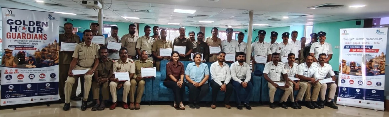 Golden hour guardian training by apollo in Mysuru