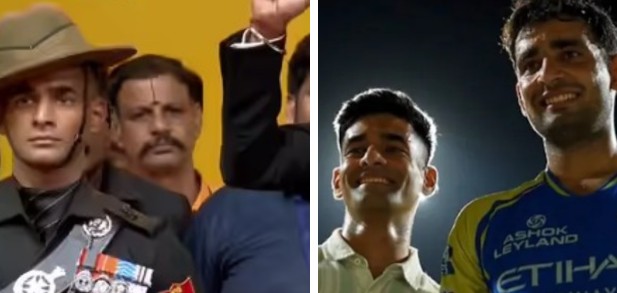 Viral news anshul kamboj finally meets his lookalike