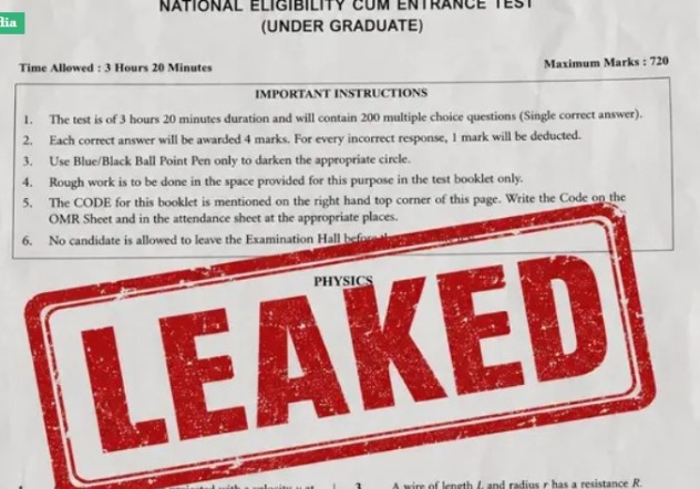 NEET UG 2026 paper leak exam cancelled