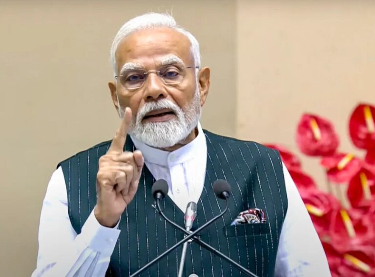 Congress angry about modi silence on ram mandir issue