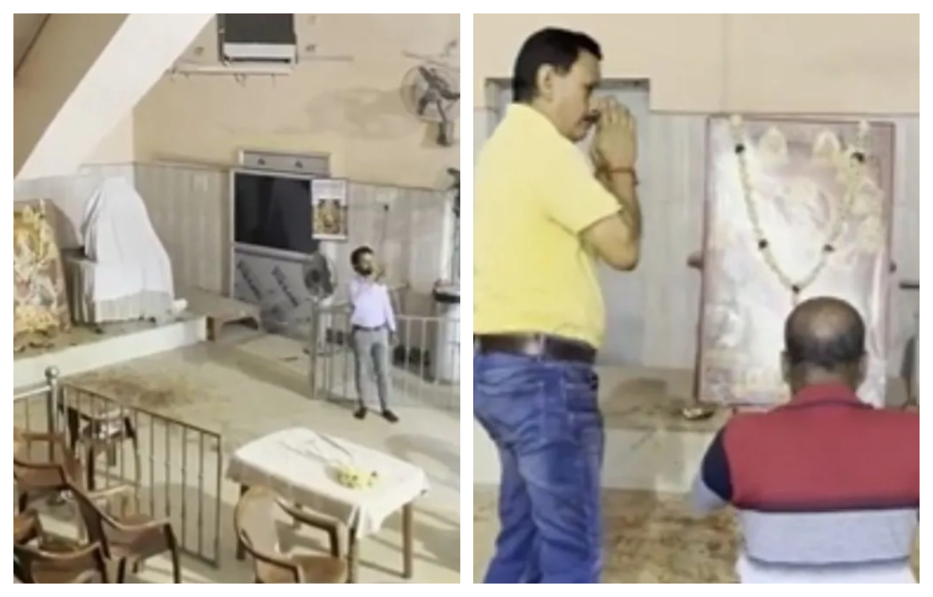West Bengal Asansol Durga temple which closed for many years reopens after bjp victory