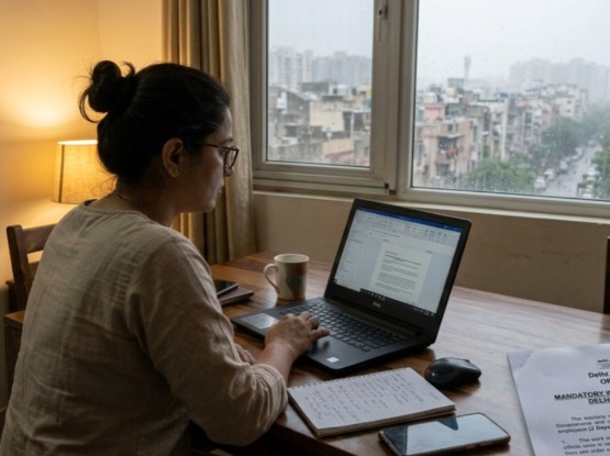 Delhi government announces mandatory work from home for its employs