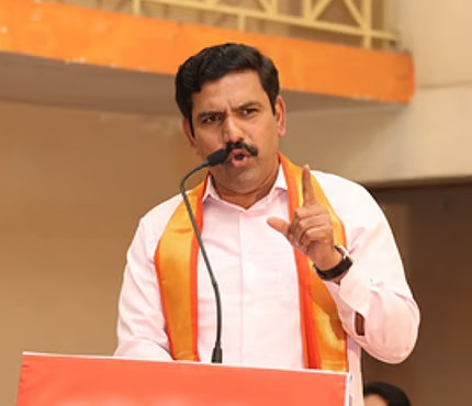 by vijayendra angry about permission to hijab in school and college