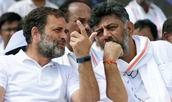 congress rahul gandhi rules regarding dk shivakumar about his cabinet