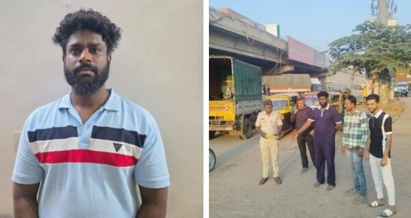 crime police arrested a gang for thefting in bus