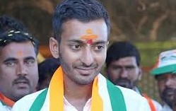 davanagere south mla samarth shamanur first interaction with media