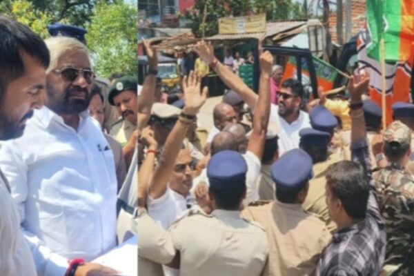 kodagu dubare elephant camp bridge construction fight between bjp and congress