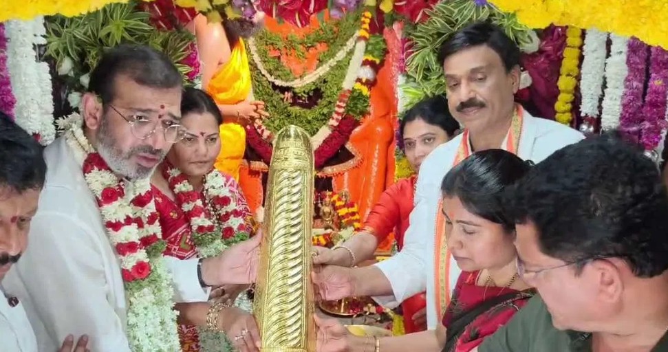 Koppala anjanadri hills temple gold donation creates controversy