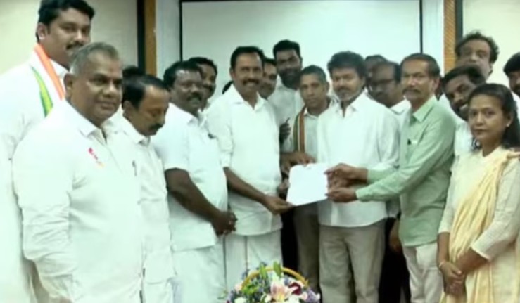 Congress supports TVk in tamil nadu