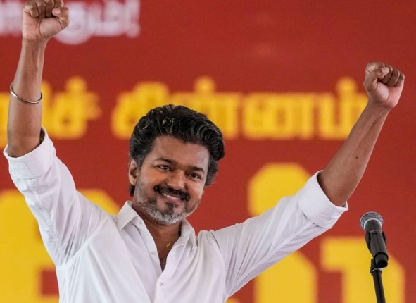 TVK vijay old video about talking king goes viral