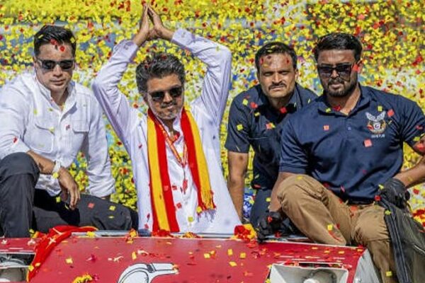 vijay TVK rare achievement like TDP and AAP