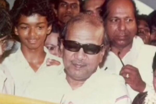 director RGV post about old photo of vijay with karunanidhi