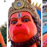 viral video hanuman eyes follows everywhere