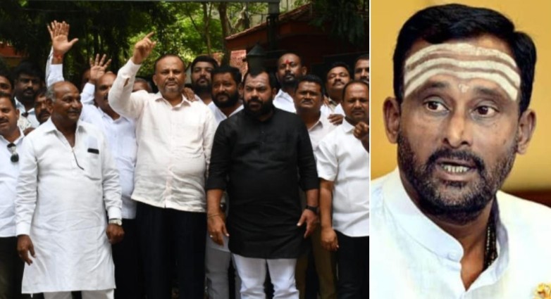 Bagalkote hungunda congress leader threating to resign
