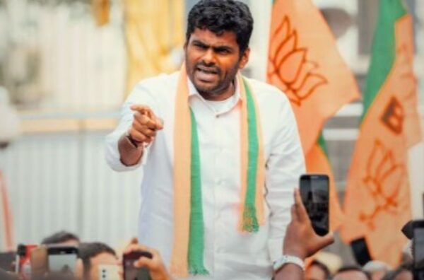 tamil nadu bjp k Annamalai resigned