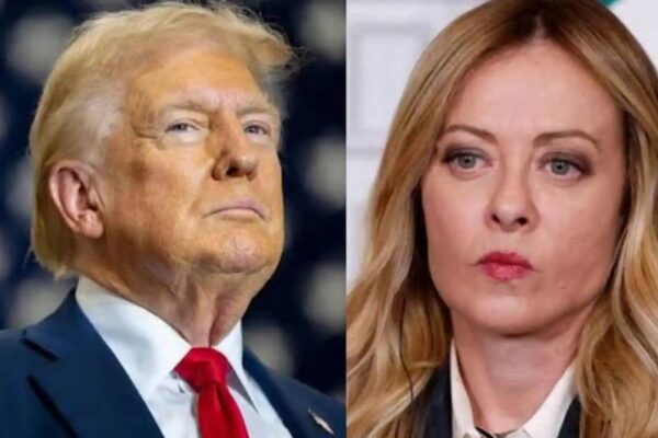 Donald trump says Giorgia Meloni asked over and over for photo with him