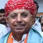 Minister Bhagirath Choudhary takes subsidy for his cucumber crop