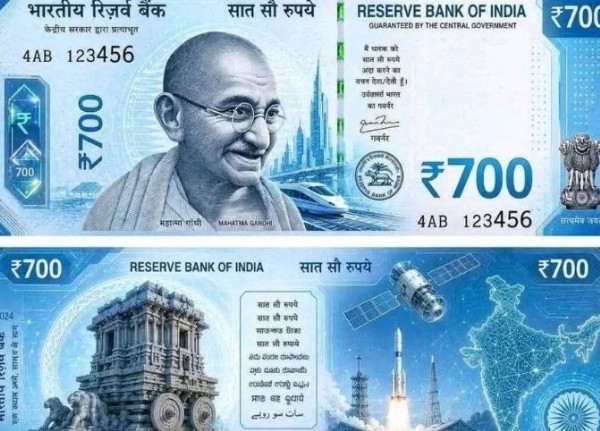 fake 700 viral currency notes RBI to get plastic one