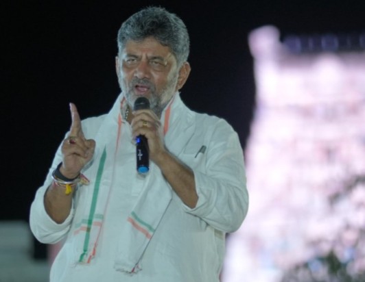 cm dk shivakumar warning to congress workers