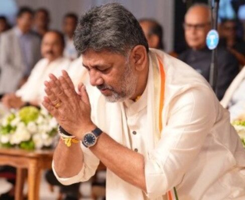 dk shivakumar made vastu changes in cm official house