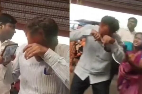 raichur woman hit man who tried to assault her public